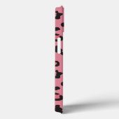 Darstellung des rosa Leopard-Tieres Case-Mate iPhone Hülle (Rückseite / Rechts)
