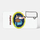 Darstellung des Tierzeichens von Aquarius Samsung Galaxy Hülle (Rückseite (Horizontal))
