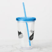 Darstellung des unterseeischen Cartoon Acryltrinkbecher (Links)