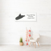 Darstellung des unterseeischen Cartoon Banner (Insitu)