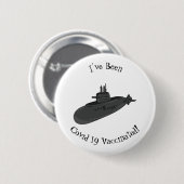 Darstellung des unterseeischen Cartoon Button (Vorne & Hinten)