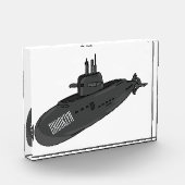 Darstellung des unterseeischen Cartoon Fotoblock (Links)