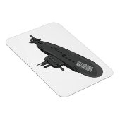 Darstellung des unterseeischen Cartoon Magnet (Rechte Seite)