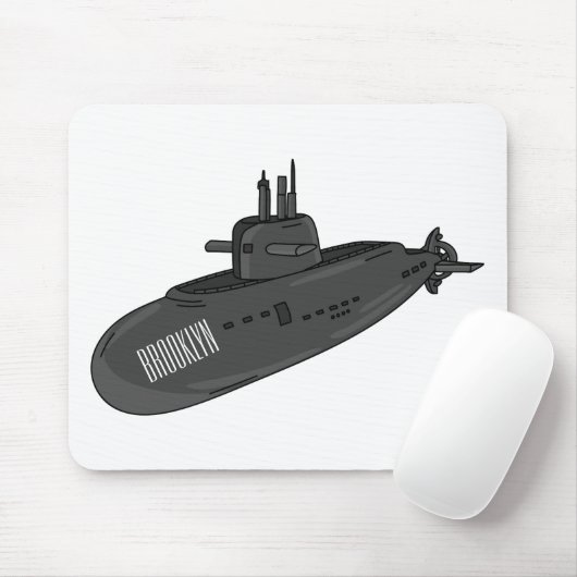 Darstellung des unterseeischen Cartoon Mousepad (Mit Mouse)