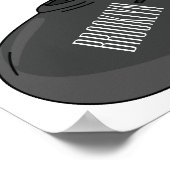 Darstellung des unterseeischen Cartoon Poster (Ecke)