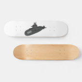 Darstellung des unterseeischen Cartoon Skateboard (Horizontal)