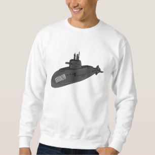Darstellung des unterseeischen Cartoon Sweatshirt