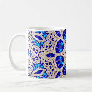 Darstellung des Vintagen Hintergrunds mit wertvoll Kaffeetasse