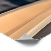 Darstellung einer coolen Reptilien-Alien | Art der Poster (Ecke)