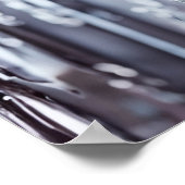 Darstellung einer Cyberfrau Poster (Ecke)