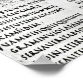 Darstellung einer Szene aus einem der Psalmen Poster (Ecke)