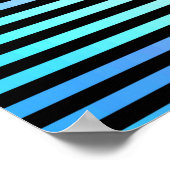 Darstellung eines abstrakten glitzernden Hintergru Poster (Ecke)