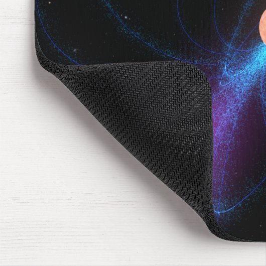 Darstellung eines Pulsars Mousepad (Ecke)