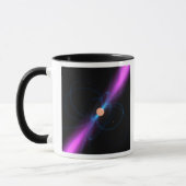 Darstellung eines Pulsars Tasse (Links)
