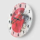 Darstellung eines Rasters Große Wanduhr (Winkel)