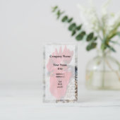 Darstellung eines Rasters Visitenkarte (Stehend Vorderseite)