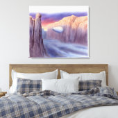 Darstellung eines reisenden Luftschiffs Leinwanddruck (Insitu (Schlafzimmer))