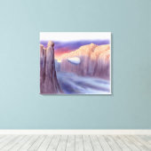 Darstellung eines reisenden Luftschiffs Leinwanddruck (Insitu (Holzboden))