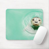 Darstellung eines Siegels im Wasser Mousepad (Mit Mouse)