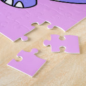 Darstellung eines Stegosaurus, der Basketball spie Puzzle (Seite)