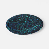 Darstellung für die Leiterkarte Kissen Pappteller (Schrägansicht)