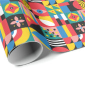 Darstellung geometrischer Formen Geschenkpapier (Rolleneckpunkt)