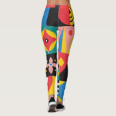 Darstellung geometrischer Formen Leggings (Rückseite)
