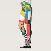 Darstellung geometrischer Formen Leggings (Links)