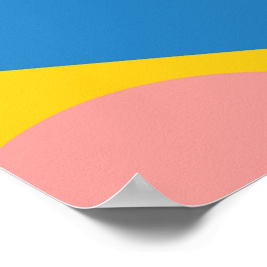 Darstellung geometrischer Formen Poster (Ecke)