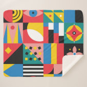 Darstellung geometrischer Formen Sherpadecke (Vorderseite (Horizontal))