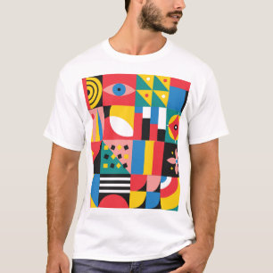 Darstellung geometrischer Formen T-Shirt
