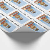 Darstellung Geschenkpapier (Ecke)