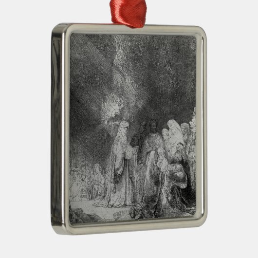 Darstellung im Tempel 2 Silbernes Ornament (Rechts)