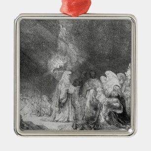 Darstellung im Tempel 2 Silbernes Ornament