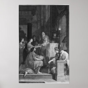 Darstellung im Tempel Poster