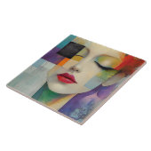 Darstellung in Farbblockrealismus Fliese (Seite)