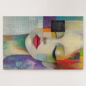 Darstellung in Farbblockrealismus Puzzle (Horizontal)