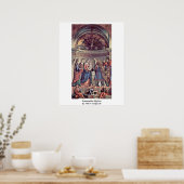 Darstellung Jesu durch Vittore Carpaccio Poster (Küche)