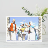 Darstellung Jesu im Tempel Karte (Stehend Vorderseite)