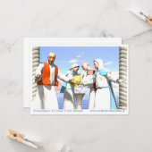 Darstellung Jesu im Tempel Karte (Vorderseite/Rückseite Beispiel)