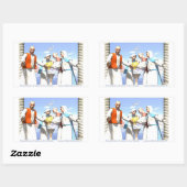 Darstellung Jesu im Tempel Rechteckiger Aufkleber (Blatt)