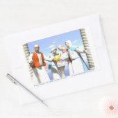 Darstellung Jesu im Tempel Rechteckiger Aufkleber (Umschlag)