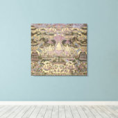 Darstellung spiritueller und materieller Welten Leinwanddruck (Insitu (Holzboden))