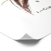 Darstellung verschiedener Arten von Fischen Poster (Ecke)