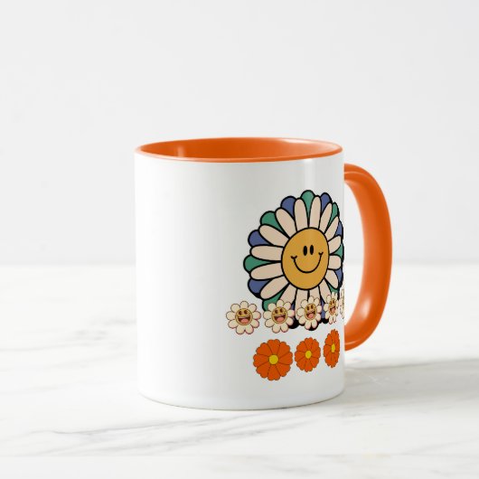 Darstellung von Blume Tasse (VorderseiteRechts)