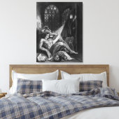 Darstellung von Frankenstein Leinwanddruck (Insitu (Schlafzimmer))