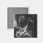 Darstellung von Frankenstein Magnet (Vorderseite/Rückseite)