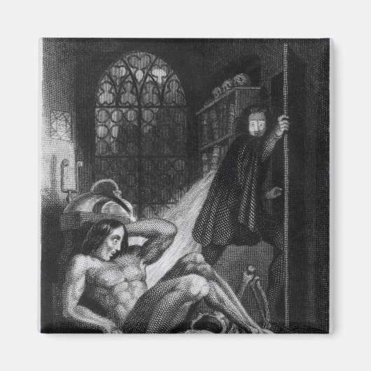 Darstellung von Frankenstein Magnet (Vorne)