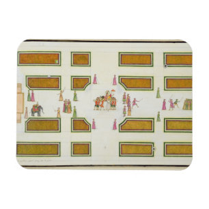 Darstellung von Gentil durch Nawab Shuja ud-Daula Magnet