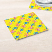 Darstellung von Geschlechtern im Heifer- oder Bull Rechteckiger Pappuntersetzer (angewinkelt)